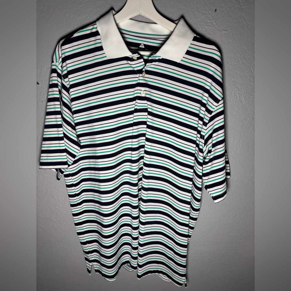 Men’s Bolle Short Sleeve Golf Shirt Size L. Tech performance‎
